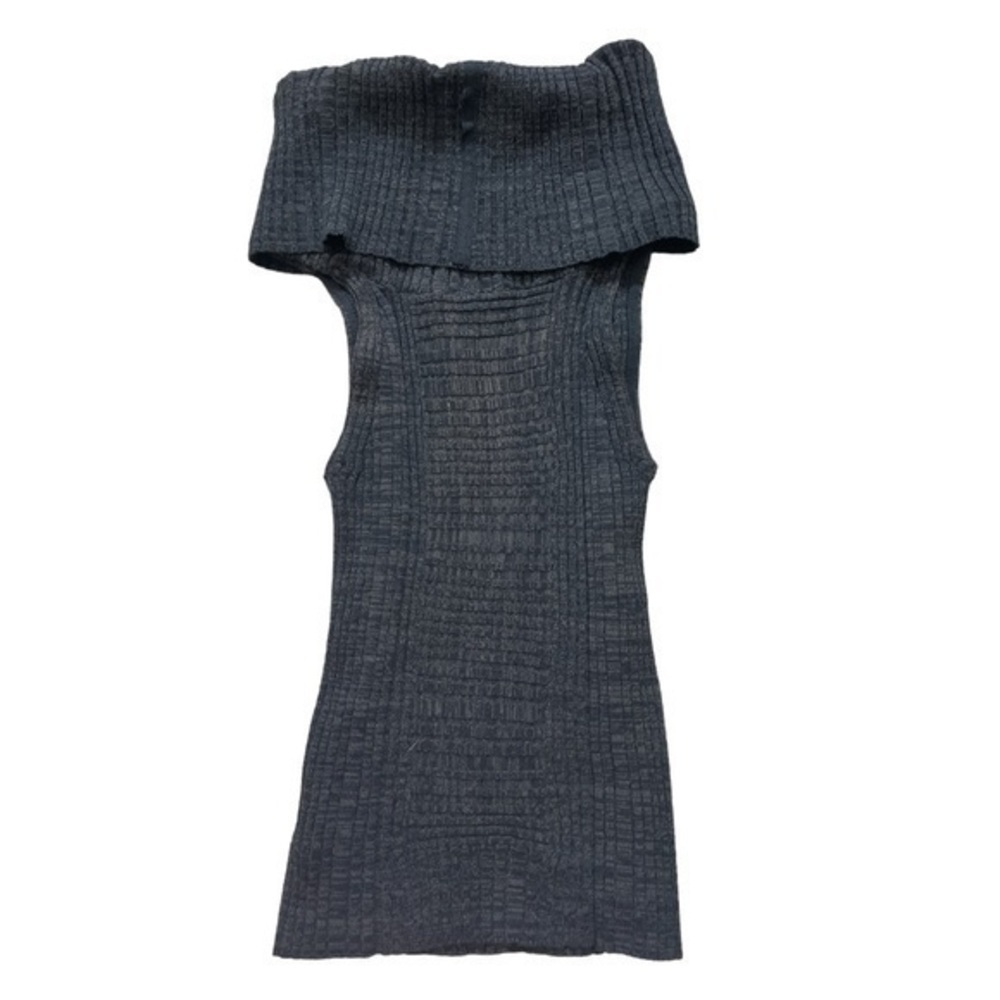 Free People Off Shoulder Fold Over Neck Line Top - Picture 4 of 4